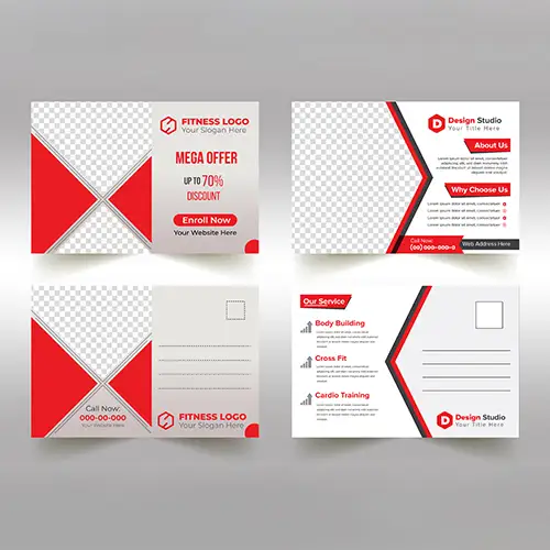 A picture of a custom direct mailer